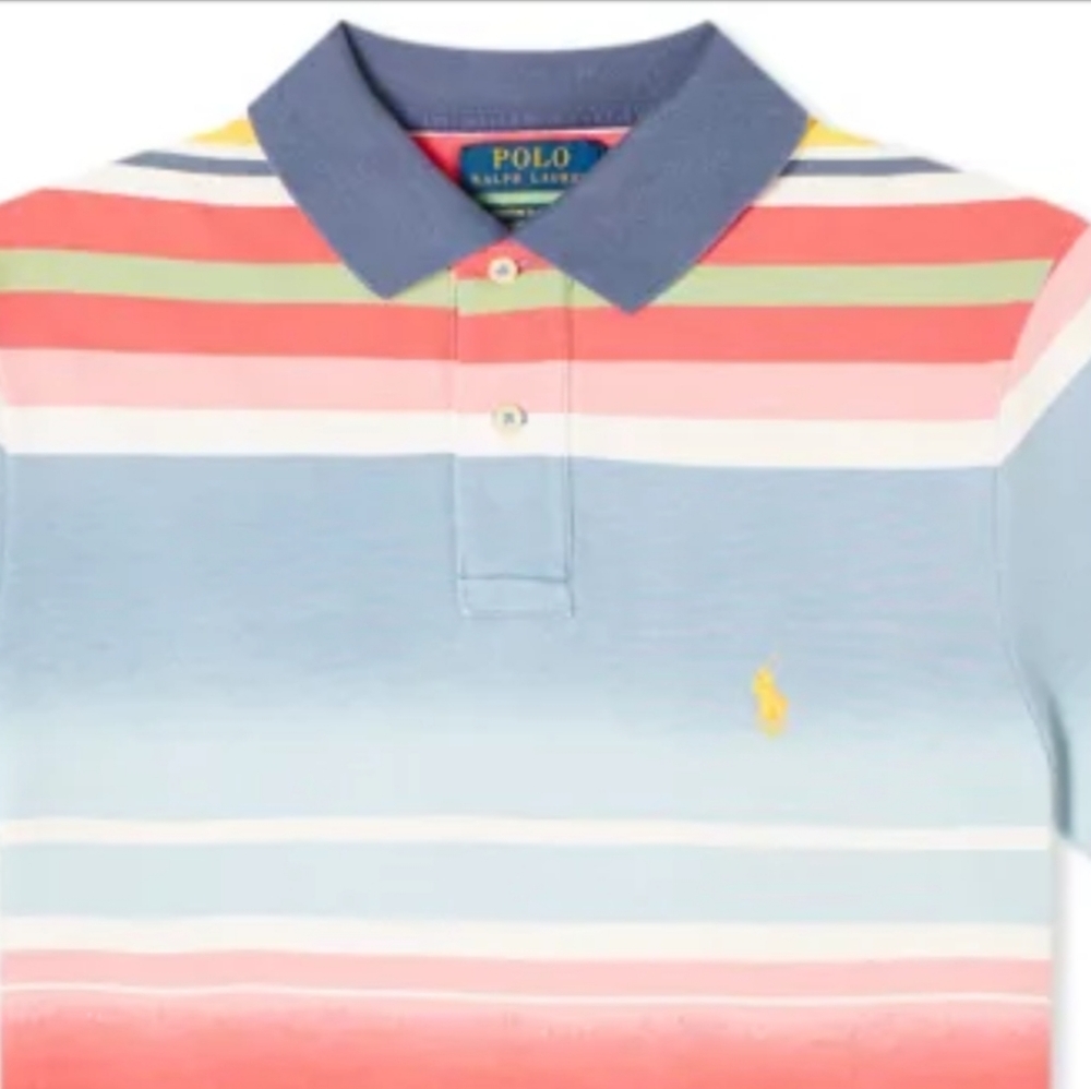 XL Ralph Lauren Faded Stripe Polo